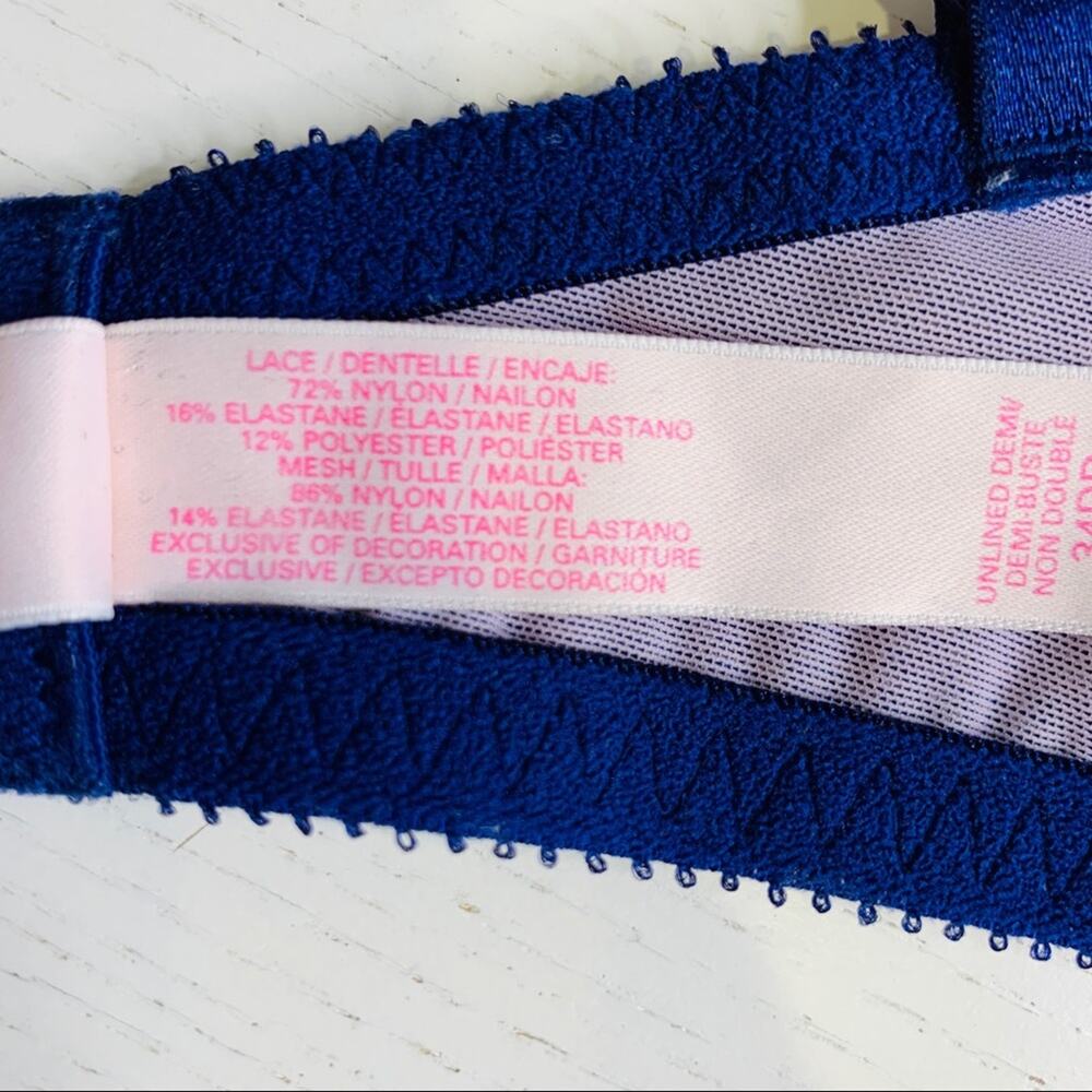 Victoria's Secret iridescent lace unlined demi - Picture 13 of 16